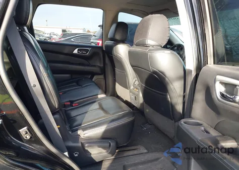 2017 Nissan Pathfinder Platinum из США, поврежденный, VIN 5N1DR2MM1HC670193